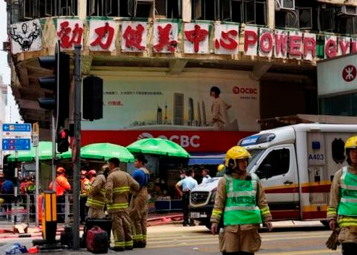Foto: Tragedia en Hong Kong China /cortesía 