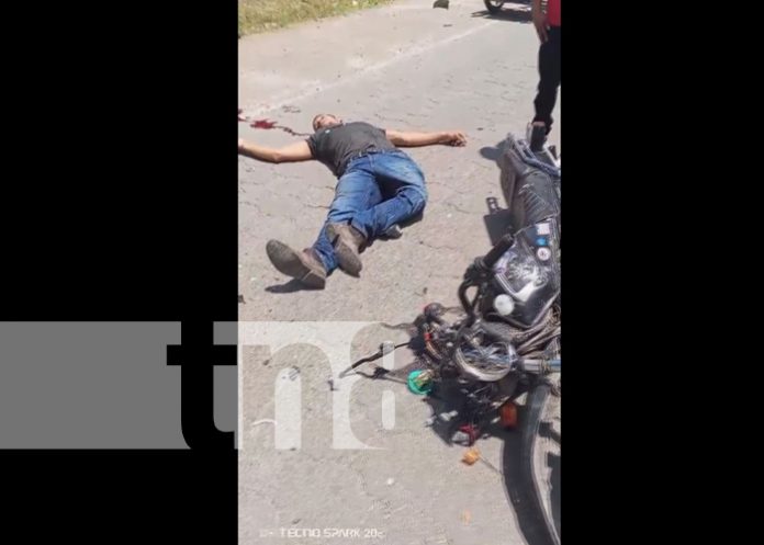 Grave accidente de tránsito en Carretera hacia Miraflor, Estelí deja dos heridos