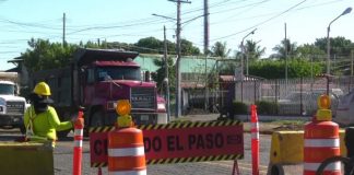 Foto: Atención Managua: Nuevo desvío e interrupción de energía eléctrica por obras en Pista Juan Pablo ll / TN8