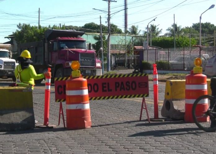 Foto: Atención Managua: Nuevo desvío e interrupción de energía eléctrica por obras en Pista Juan Pablo ll / TN8