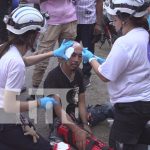 Foto: Fuerte colisión entre motocicletas deja dos heridos en Estelí/TN8