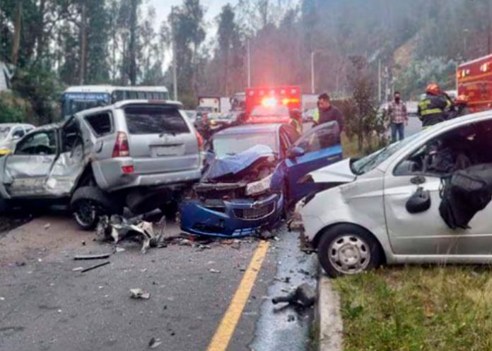 Foto: Fatal accidente en Ecuador /cortesía