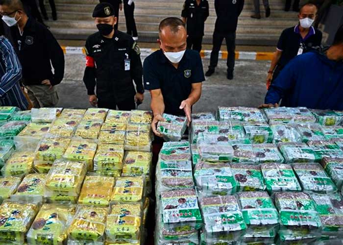 Policía de Filipinas se incauta 1,8 toneladas de metanfetaminas