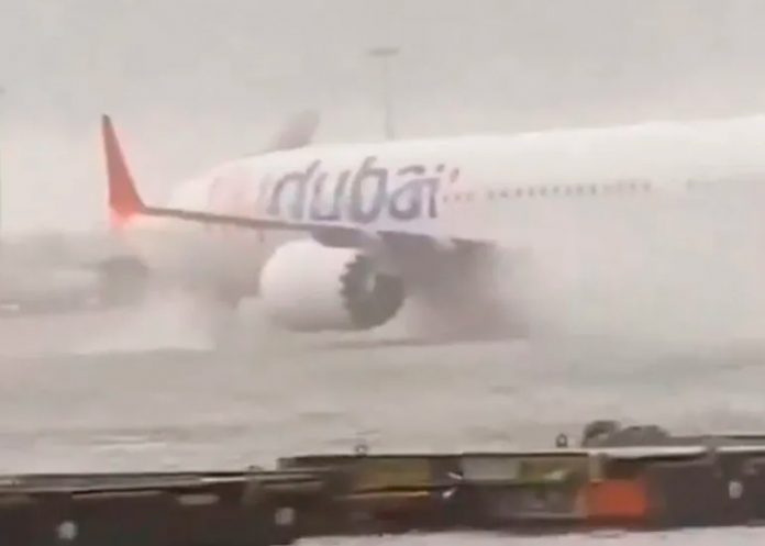 Foto: Impactantes imágenes en aeropuerto de Dubai /cortesía