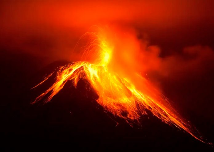 Foto: Alerta volcánica en Indonesia /cortesía