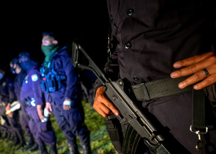 Foto: Seguridad en El Salvador /cortesía 