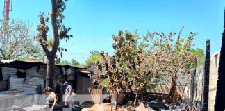 Voraz incendio en Villa Reconciliación