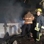 Foto: Zapatero queda a la intemperie tras incendio en su cuarto en un barrio de Managua/TN8