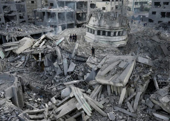 Foto: Gaza en destrucción /cortesía