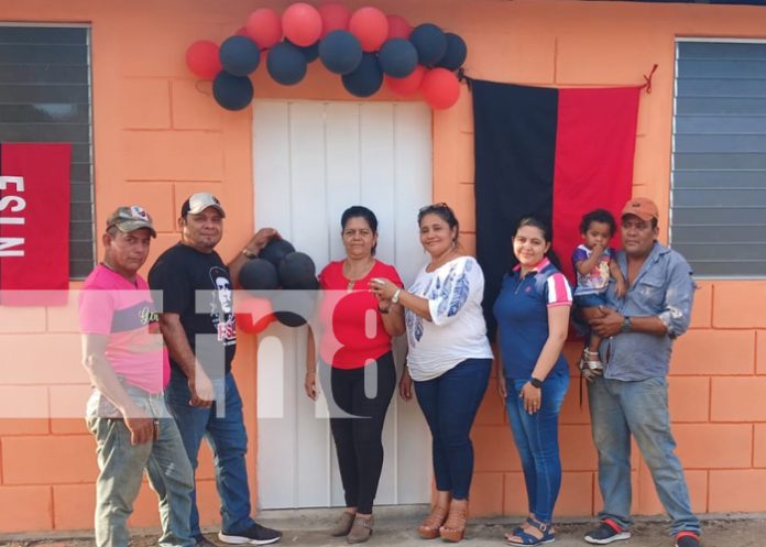 Foto: Cinco familias de Muy Muy reciben hogares dignos en Matagalpa/TN8