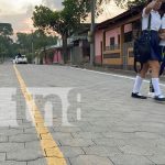 Calles adoquinadas benefician a familias de La Libertad, Chontales