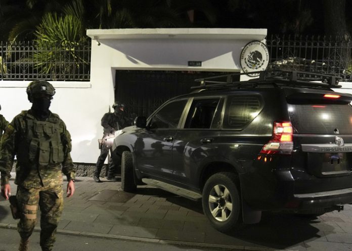 Foto: México suspende relaciones diplomáticas con Ecuador tras incidente en embajada/Cortesía