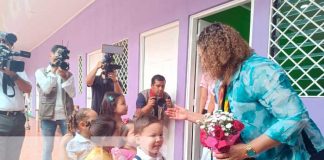 Alcaldesa de Managua visitó el Centro de Desarrollo Infantil Óscar Dávila