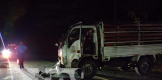 Foto: Ciclista gravemente herido tras impacto con camión en Isla de Ometepe/TN8