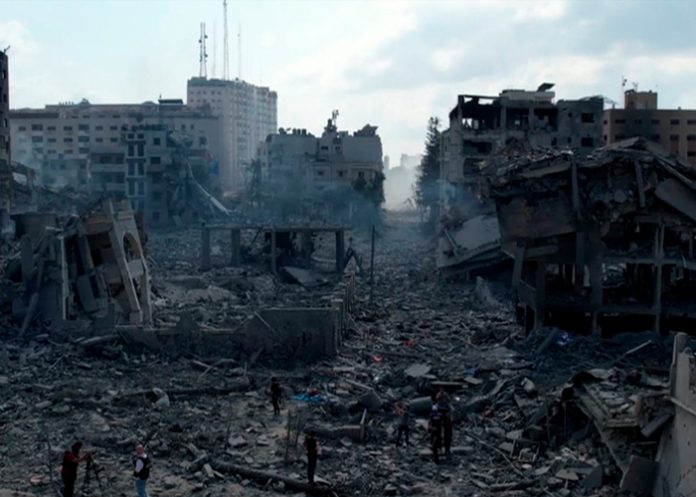 Foto: Devastación en Gaza /cortesía