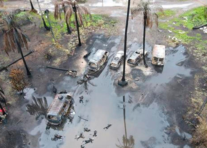 Diez muertos por explosión de mina terrestre en Nigeria