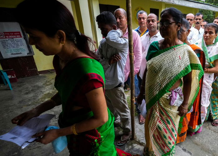 Foto: India da inicio a las elecciones generales más prolongadas del mundo / TN8