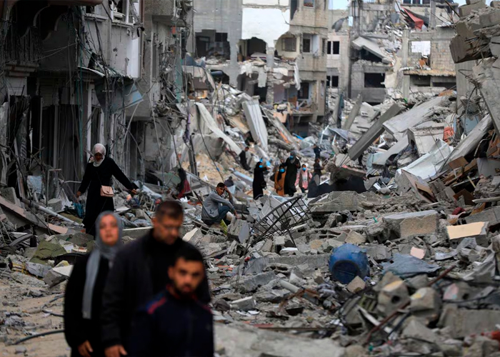 Foto: Catástrofe en Gaza /cortesía 