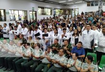 Foto: Se gradúan nuevos médicos en la Universidad de Defensa del Ejército de Nicaragua / TN8