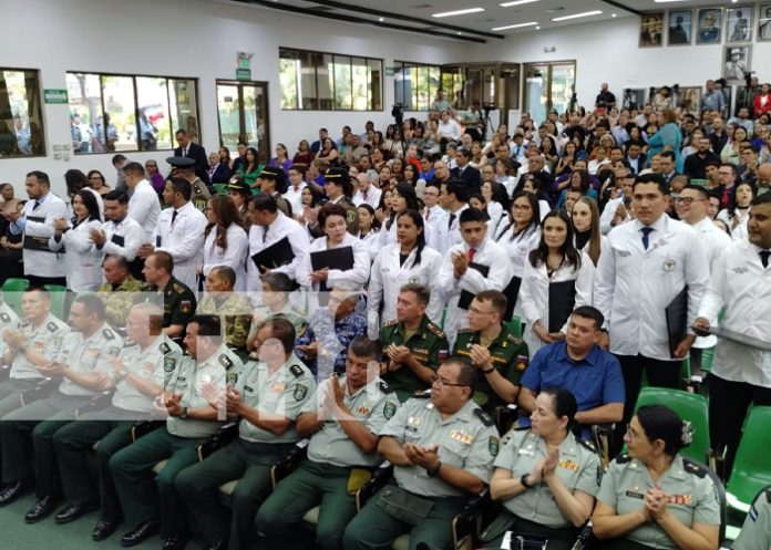 Foto: Se gradúan nuevos médicos en la Universidad de Defensa del Ejército de Nicaragua / TN8