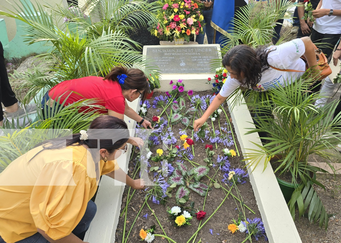 Foto: Matagalpa rindió homenaje a Benjamín Linder a sus 37 años del paso a la inmortalidad/TN8