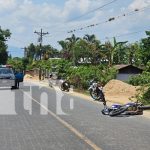 Foto: Motociclista impacta a otra moto en Chusli, Jalapa en Nueva Segovia/TN8