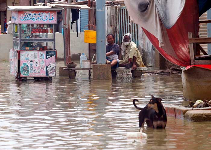 Al menos 41 muertos en tres días por fuertes lluvias en Pakistán