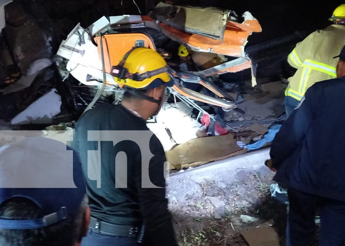 Un hombre pierde la vida tras perder el control y volcar su camión en Estelí