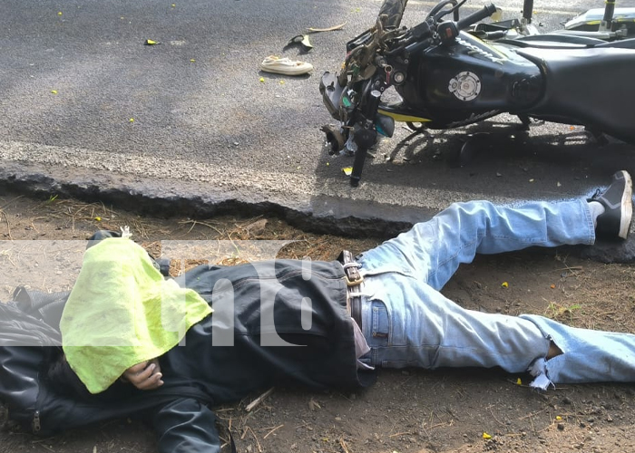 Foto: Mortal encontronazo entre dos motocicletas deja un fallecido en El Murro / TN8