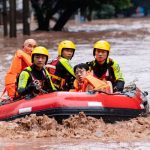 Tres muertos y 11 desaparecidos tras lluvias en China