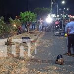 Motociclista fallece tras impactar contra un poste en la Pista Suburbana en Managua