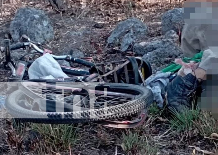 Trágico accidente en Malacatoya deja un ciclista fallecido