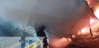 Cortocircuito eléctrico provoca incendio en un tramo de Camoapa