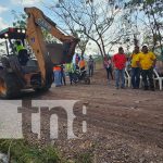 Foto: Autoridades inician 4 km más del tramo carretero de Juigalpa hacia Puerto Díaz, Chontales/TN8