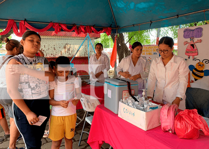 Más del 90% de vacunación logrado por el Centro de Salud Pedro Altamirano