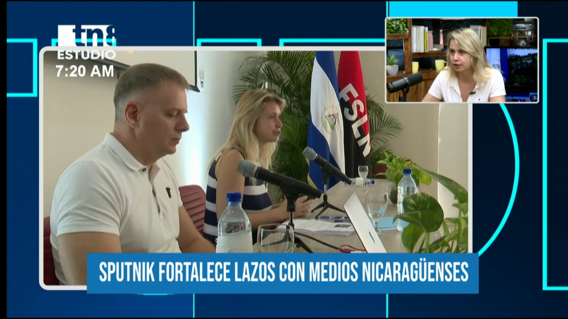 Cooperación entre los medios nicaragüenses y Sputnik