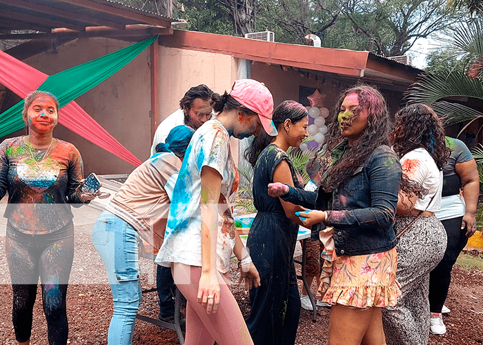 Holi, un popular festival Hindú celebrado en Nicaragua