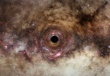 Descubren un agujero negro atípico en la Vía Láctea