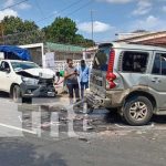 Foto: Accidente en el barrio San Judas, Managua / TN8