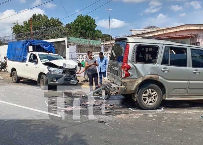 Foto: Accidente en el barrio San Judas, Managua / TN8