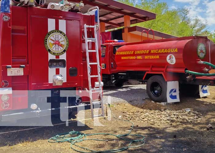 Foto: Estación de bomberos en el Distrito II de Managua / TN8