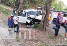 Foto: Mortal accidente en carretera Matagalpa-La Dalia / TN8