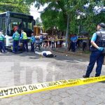 Foto Mortal accidente de tránsito en Managua / TN8
