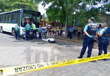 Foto Mortal accidente de tránsito en Managua / TN8