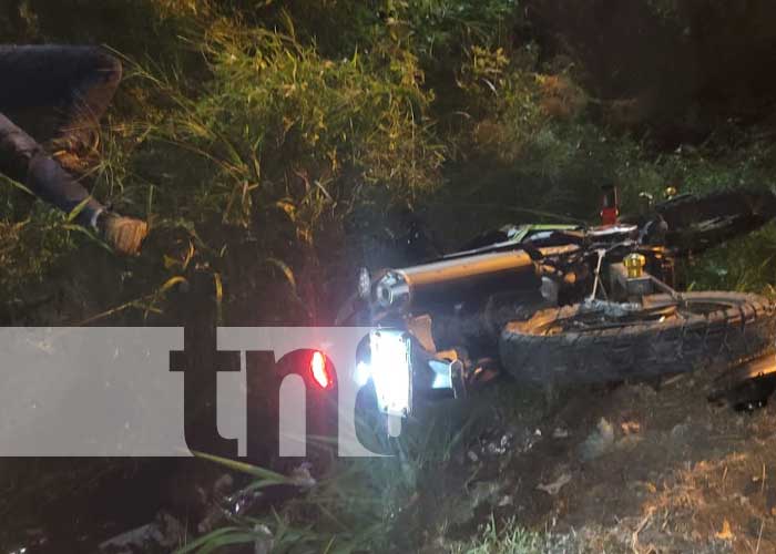 Foto: Accidente de tránsito en Matiguás / TN8