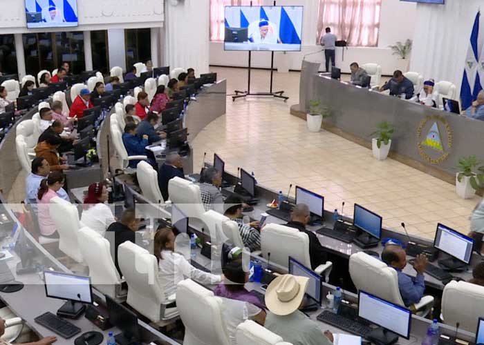 Foto: Sesión parlamentaria en la Asamblea Nacional de Nicaragua / TN8