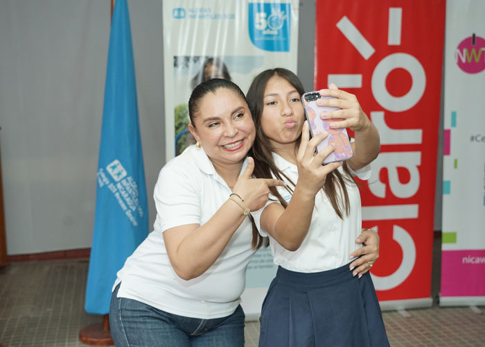 Foto: Claro Nicaragua impulsa las TIC's con mujeres 
