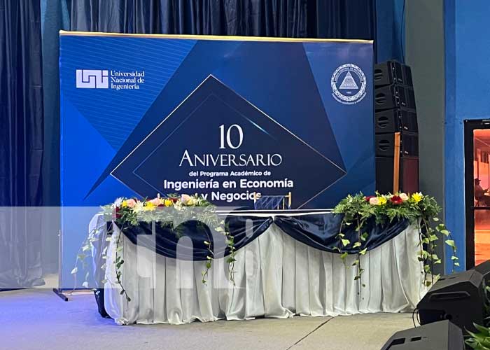 Foto: UNI y BCN celebran 10mo aniversario de la Carrera de Ingeniería en Economía y Negocios / TN8