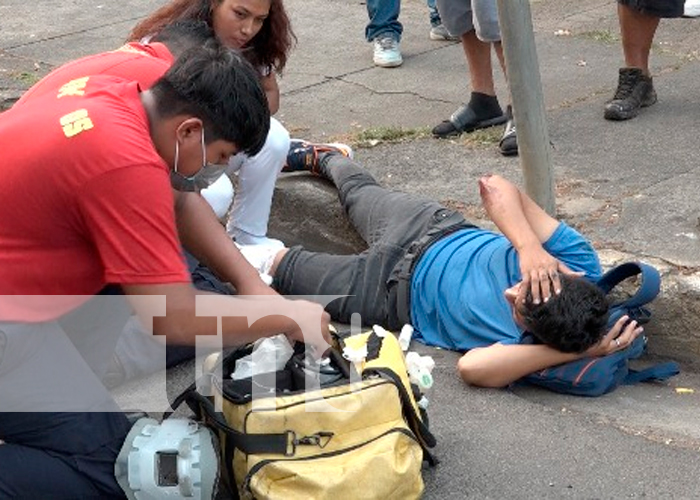 Foto: Fatal accidente en Managua /TN8