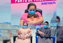 Foto: Un verdadero milagro de luz y vida al nacer trillizos en Matagalpa